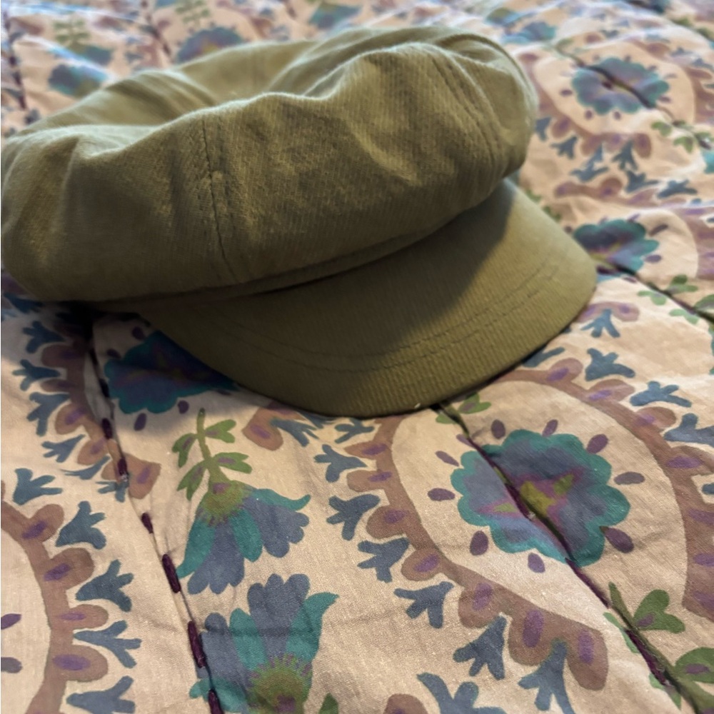 Free People Olive Green Hat
